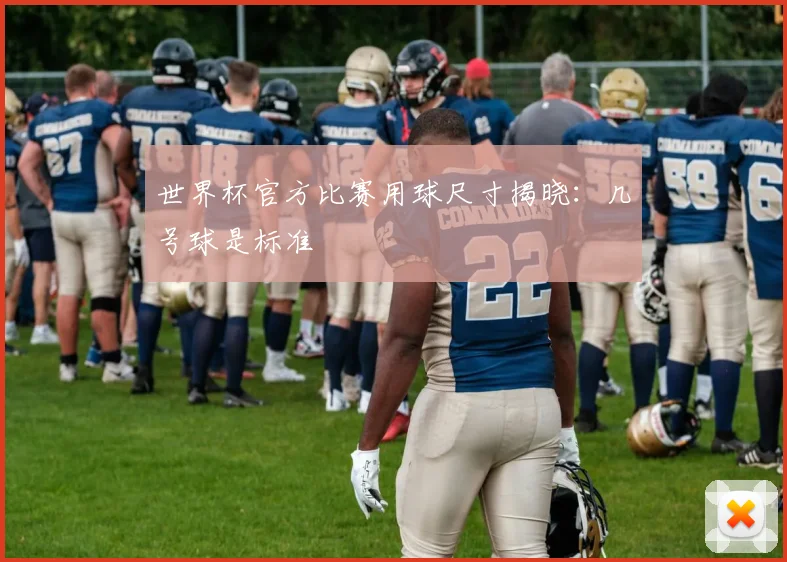 世界杯官方比赛用球尺寸揭晓：几号球是标准
